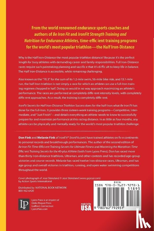 Fink, Don, Fink, Melanie - IronFit Secrets for Half Iron-Distance Triathlon Success