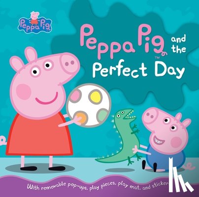 Candlewick Press - Peppa Pig and the Perfect Day: (Interactive Activity Storybook with 7 Punch-Out Characters, Pop-Up Removeable Car & Boat, Play Mat & Stickers - For To