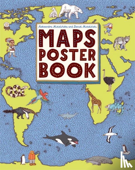 Mizielinska, Aleksandra, Mizielinski, Daniel - MAPS POSTER BK