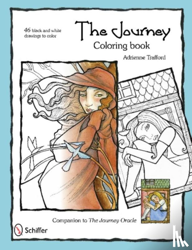 Trafford, Adrienne - The Journey Coloring Book