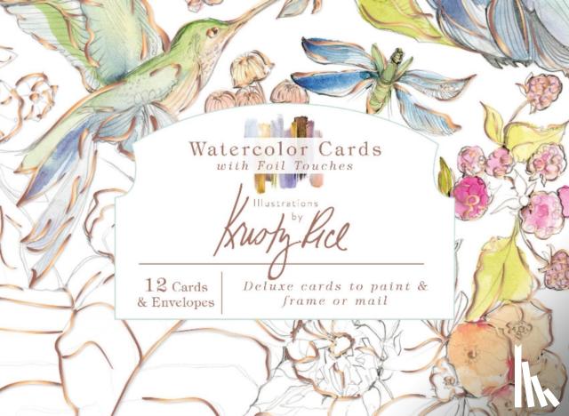 Rice, Kristy - Watercolor Cards with Foil Touches: Illustrations by Kristy Rice