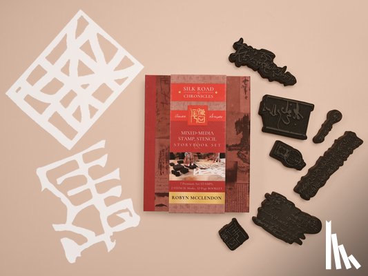 McClendon, Robyn - Mixed-Media Stamp, Stencil, and Storybook Set Asian Scripts