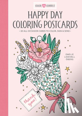 Oberg, Emelie Lidehall - Happy Day Coloring Postcards