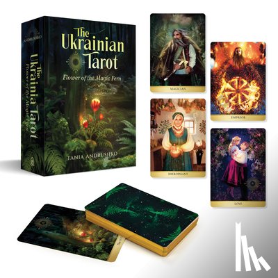 Andrushko, Tania - The Ukrainian Tarot: Flower of the Magic Fern (Tarot Kit Box Set with 78 Cards and Guide Book) [With Guide Book]