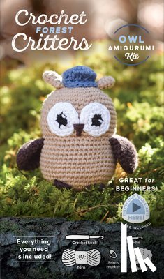Schiffer Publishing, Ltd. - Crochet Forest Critters Amigurumi Kit Owl