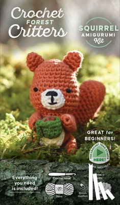 Schiffer Publishing, Ltd. - Crochet Forest Critters Amigurumi Kit Squirrel