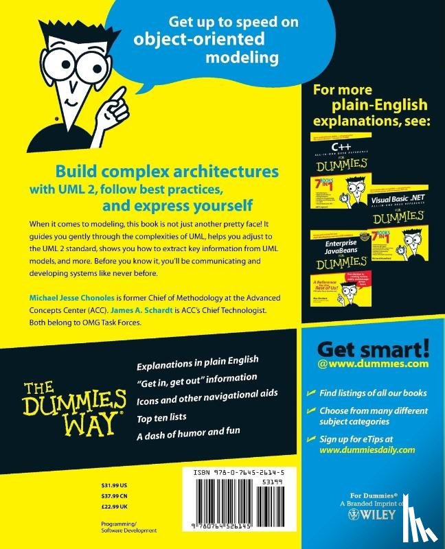 Chonoles, Michael Jesse (Advanced Concepts Center, Schardt, James A. (Advanced Concepts Center - UML 2 For Dummies