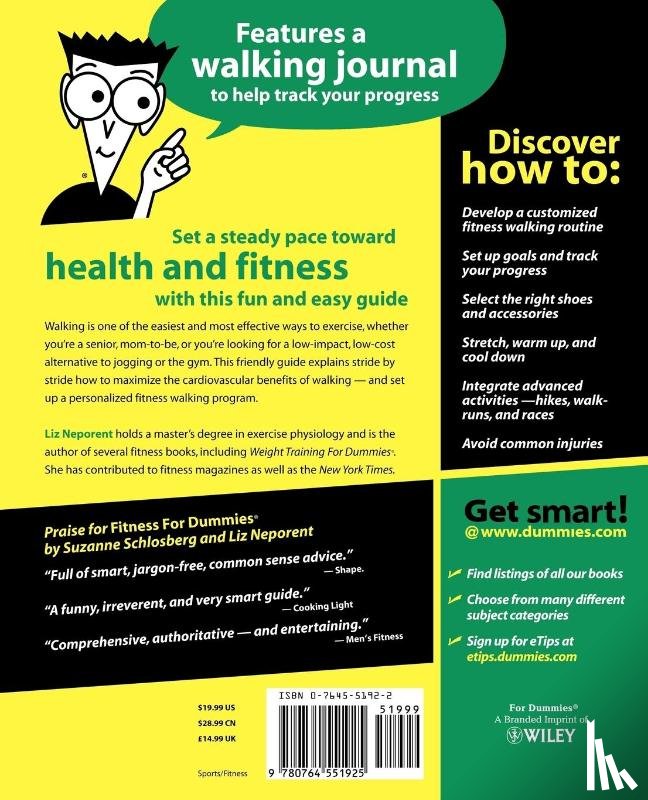 Neporent, Liz - Fitness Walking For Dummies