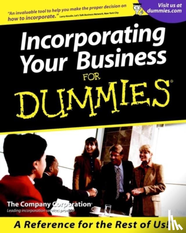 The Company Corporation - Incorporating Your Business For Dummies
