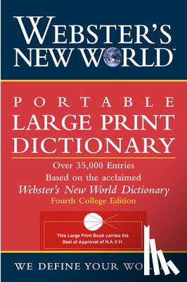 Wo, The Editors of the Webster's New - Webster's New World Portable Large Print Dictionary, Second