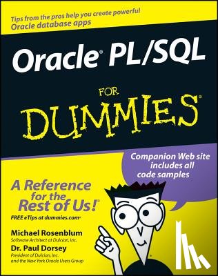 Rosenblum, Michael, Dorsey, Paul - Oracle PL / SQL For Dummies