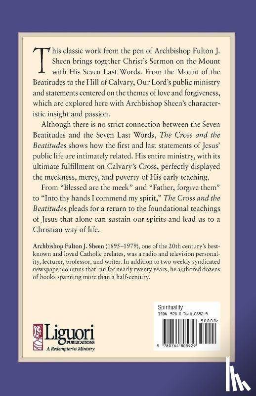 Sheen, Archbishop Fulton - The Cross and the Beatitudes