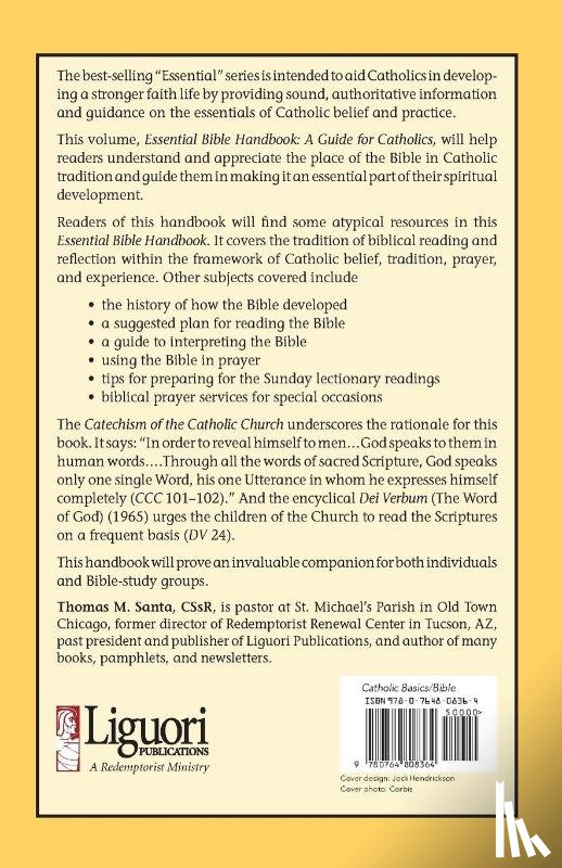 Redemptorist Pastoral Publication - Essential Bible Handbook