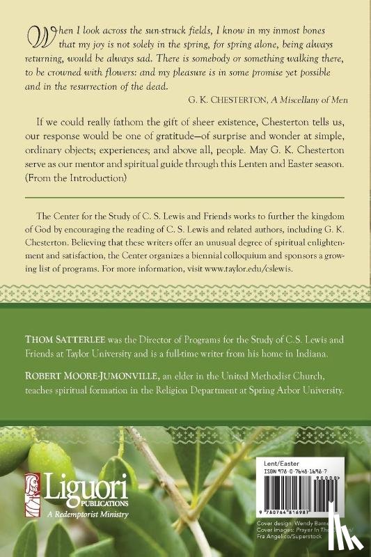 Chesterton, G K - Lent and Easter Wisdom from G.K. Chesterton