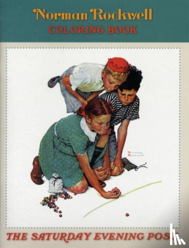  - Norman Rockwell Colouring Book