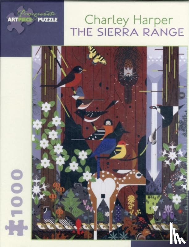 Charley Harper - Puz Harper/The Sierra Range
