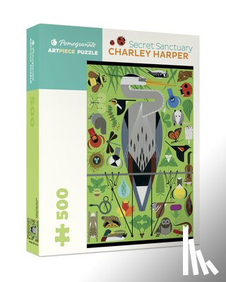 Charley Harper - Charley Harper: Secret Sanctuary 500-Piece Jigsaw Puzzle