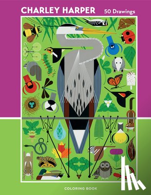  - Charley Harper 50 Drawings Coloring Book
