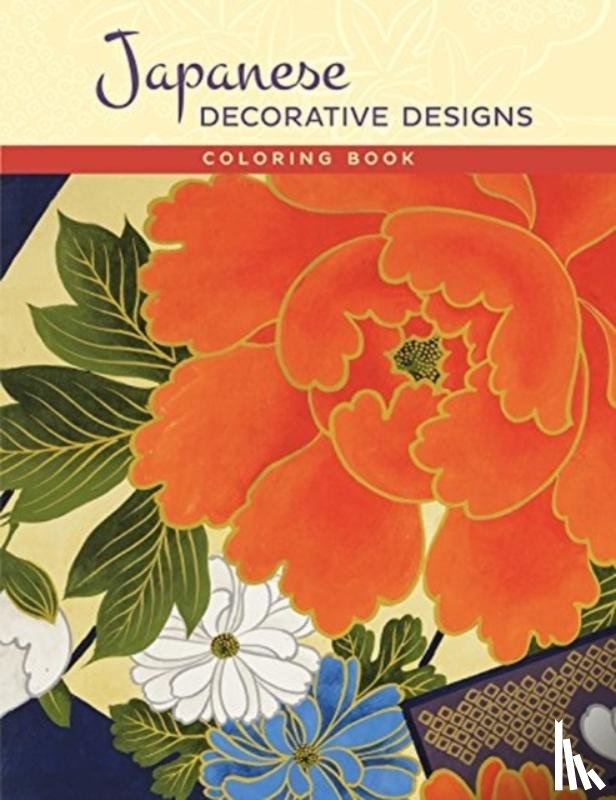 Pomegranate Communications, Inc - Japanese Decorative Designs Coloring Book