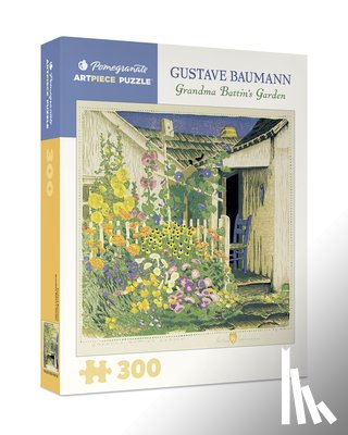Pomegranate Communications - Baumann: Grandma Battin's Garden 300-Piece Jigsaw Puzzle