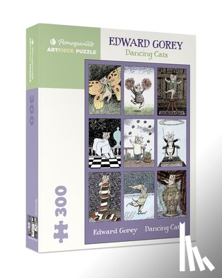 Edward Gorey - Edward Gorey: Dancing Cats 300-Piece Jigsaw Puzzle