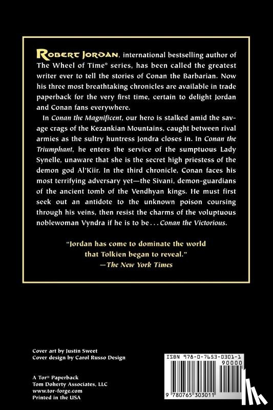 Jordan, Robert (University of New South Wales) - The Further Chronicles of Conan