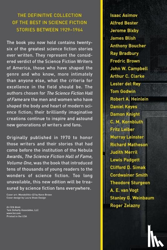  - The Science Fiction Hall of Fame, 1929-1964