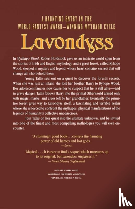 Holdstock, Robert - Lavondyss