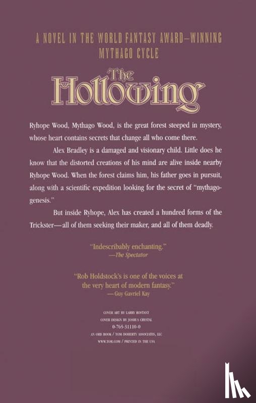 Holdstock, Robert - The Hollowing