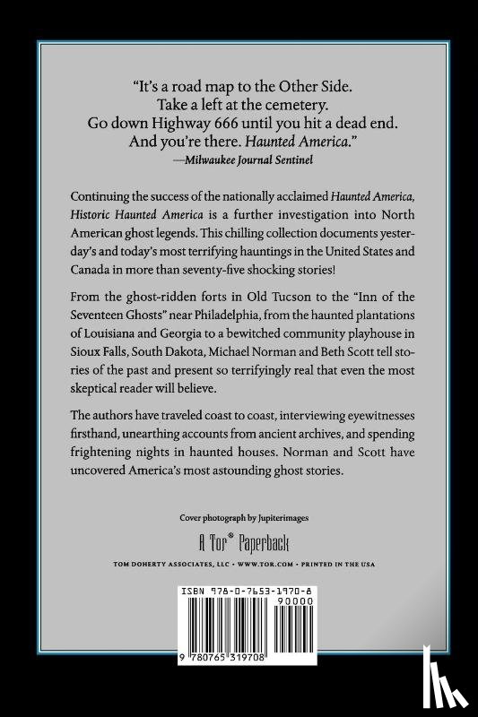 Norman, Michael, Scott, Beth - Historic Haunted America