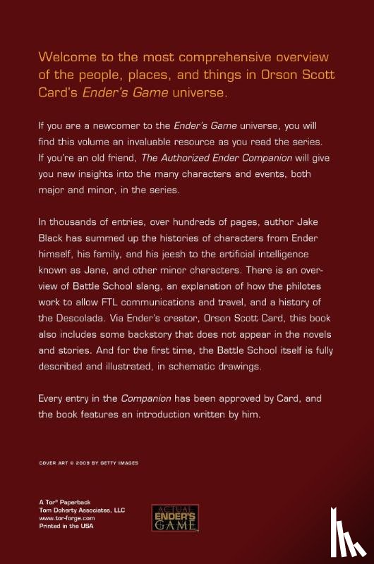 Card, Orson Scott, Black, Jake - The Authorized Ender Companion