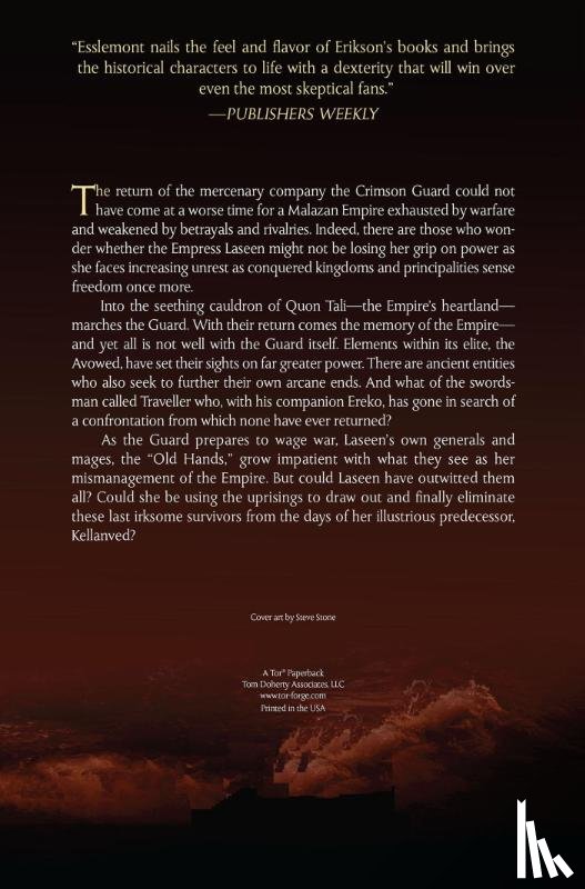 Esslemont, Ian C. - Return of the Crimson Guard