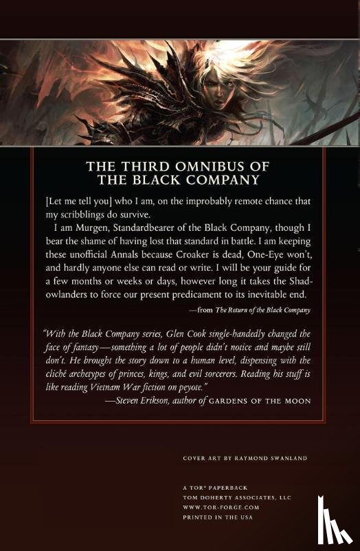 Cook, Glen - The Return of the Black Company