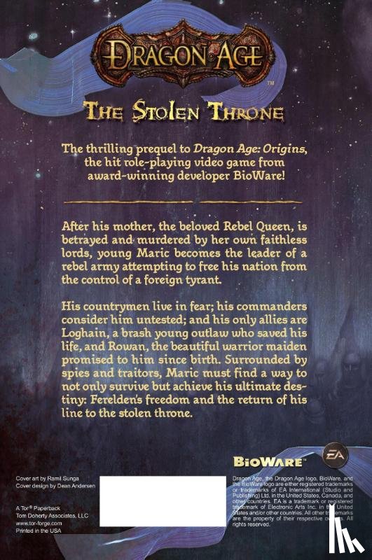 David Gaider - Dragon Age: The Stolen Throne