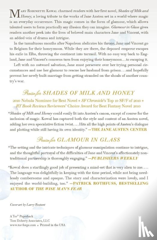 Kowal, Mary Robinette - GLAMOUR IN GLASS