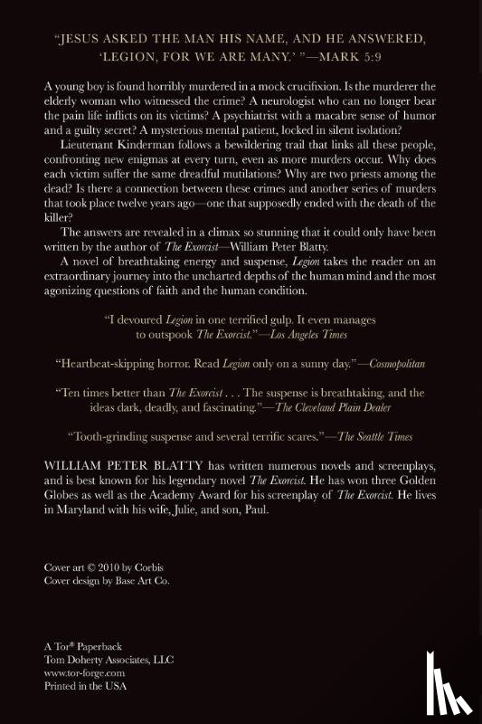 Blatty, William Peter - Legion