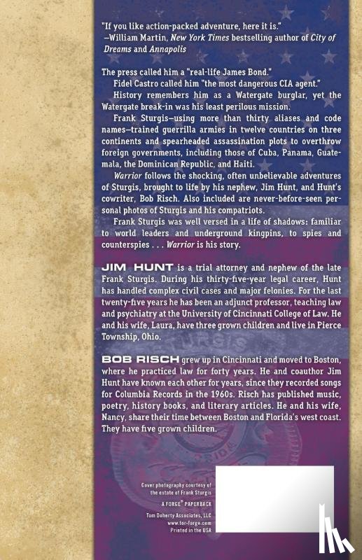 Hunt, Jim, Risch, Bob - Warrior