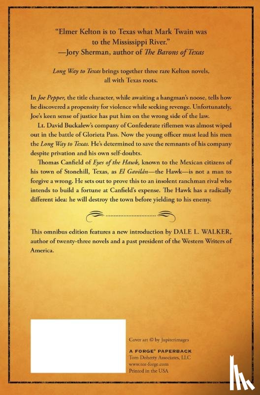 Kelton, Elmer - Long Way to Texas