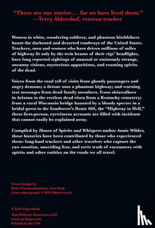 Wilder, Annie - Trucker Ghost Stories