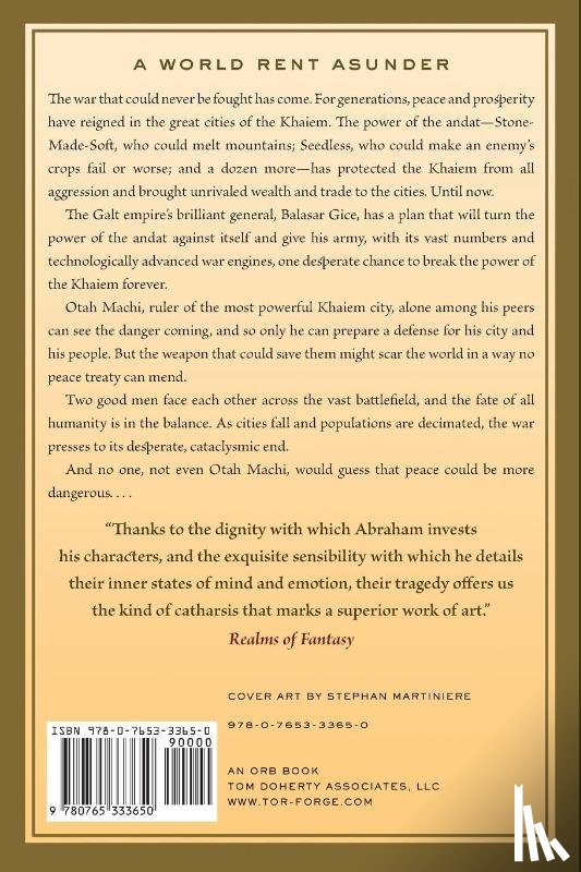 Abraham, Daniel - The Price of War