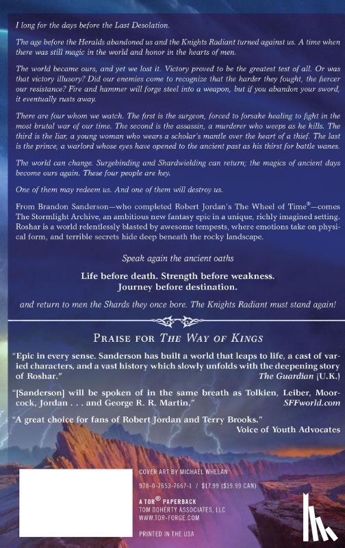 Sanderson, Brandon - The Way of Kings