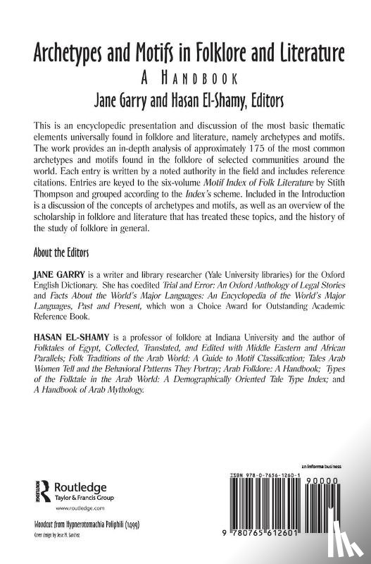 Garry, Jane, El-Shamy, Hasan - Archetypes and Motifs in Folklore and Literature: A Handbook