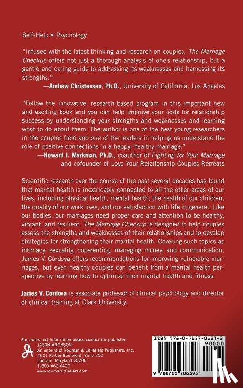 Cordova, James V. - The Marriage Checkup