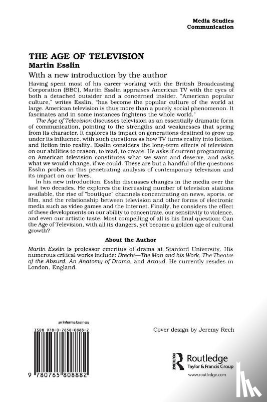 Esslin, Martin - The Age of Television