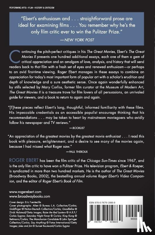 Ebert, Roger - The Great Movies II