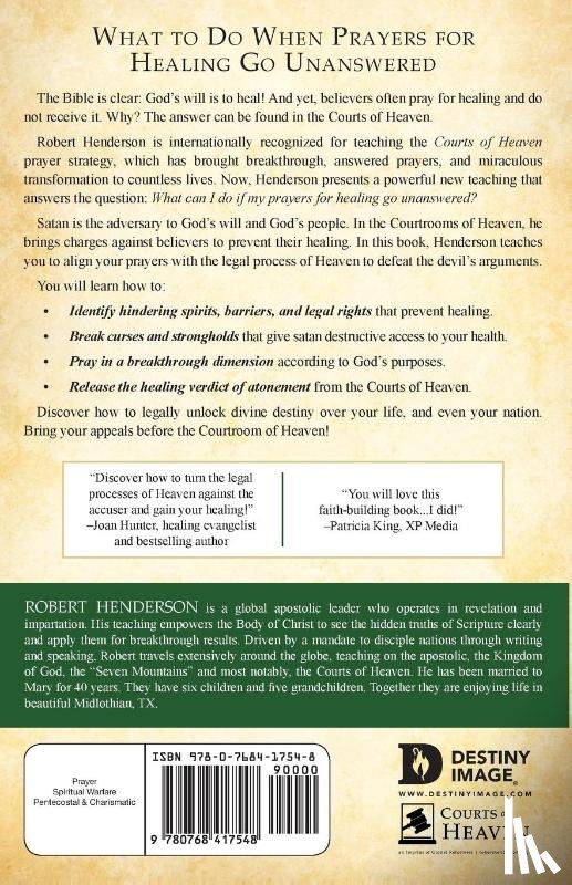 Henderson, Robert - Receiving Healing From The Courts of Heaven