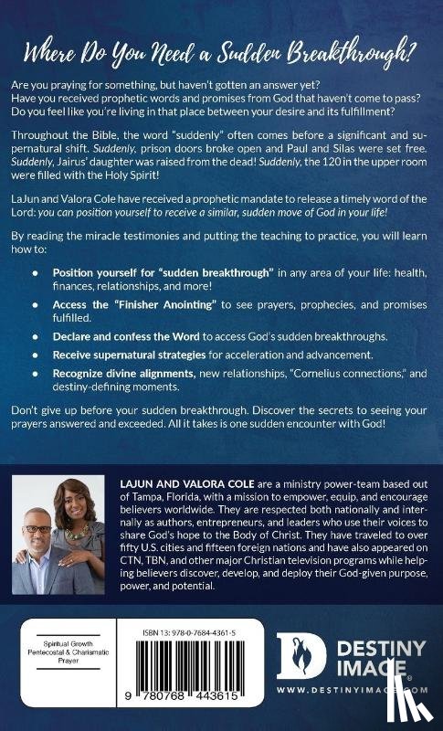 Cole, Lajun M, Shaw-Cole, Valora - Sudden Breakthrough