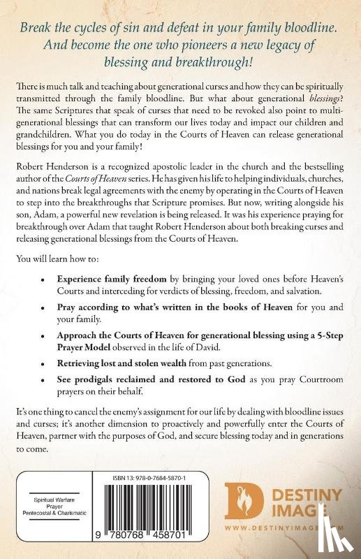Henderson, Robert - Receiving Generational Blessings from the Courts of Heaven