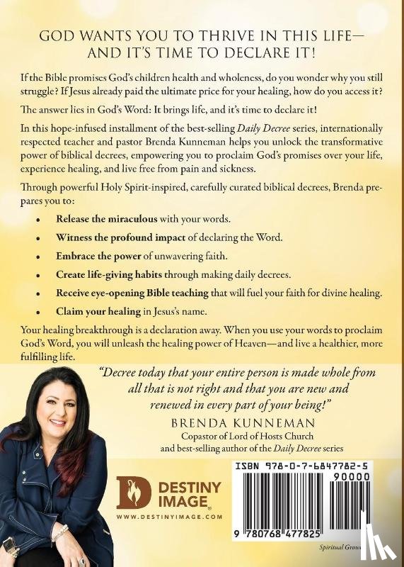 Kunneman, Brenda - Daily Decrees for Divine Healing