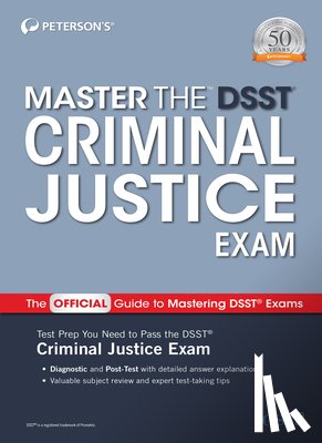 Peterson's - Master the DSST Criminal Justice Exam